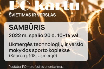 KAD NEBŪTŲ „KARTU“ – TURIME VEIKTI KARTU