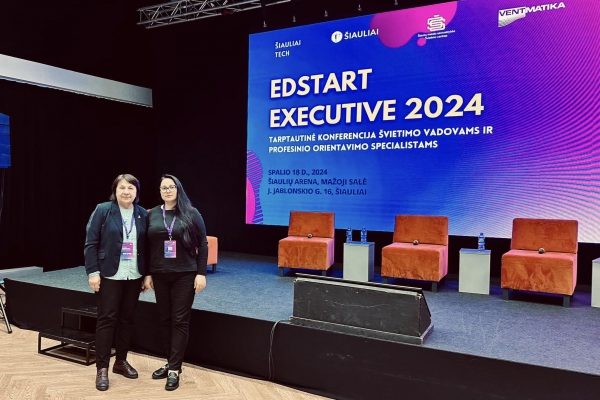 Dalyvome „EdStart Executive 2024“ konferencijoje